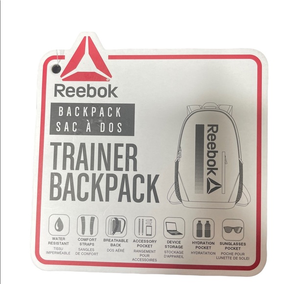Reebok Trainer Backpack NEW - Picture 7 of 7